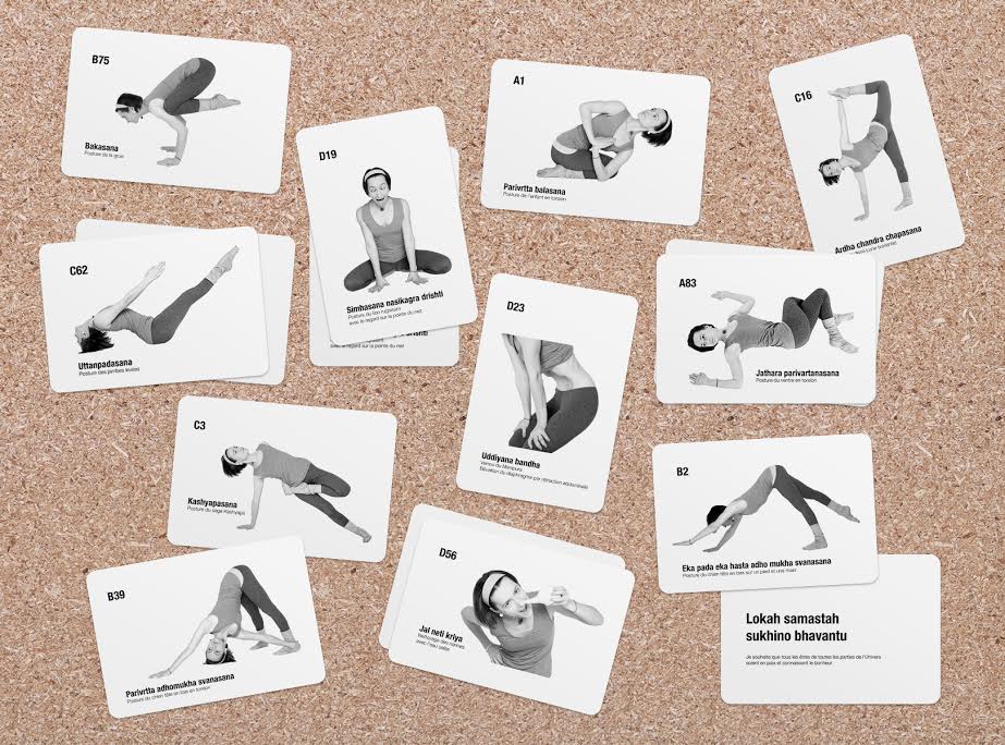 Cartes Yoga – Guide Visuel L étude Pratique Séquençage Classes Pose
